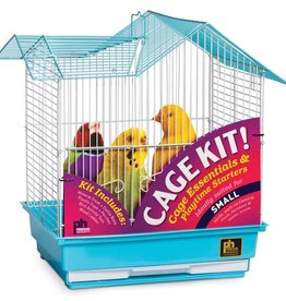 Prevue Pet Products Double Parakeet Bird Cage Kit