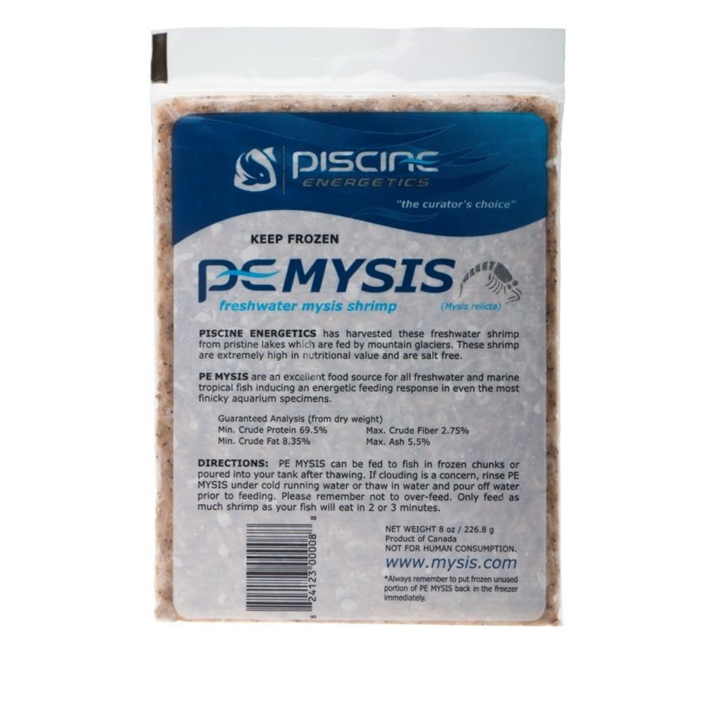 Piscine Energetics (P.E.) Frozen Mysis Shrimp