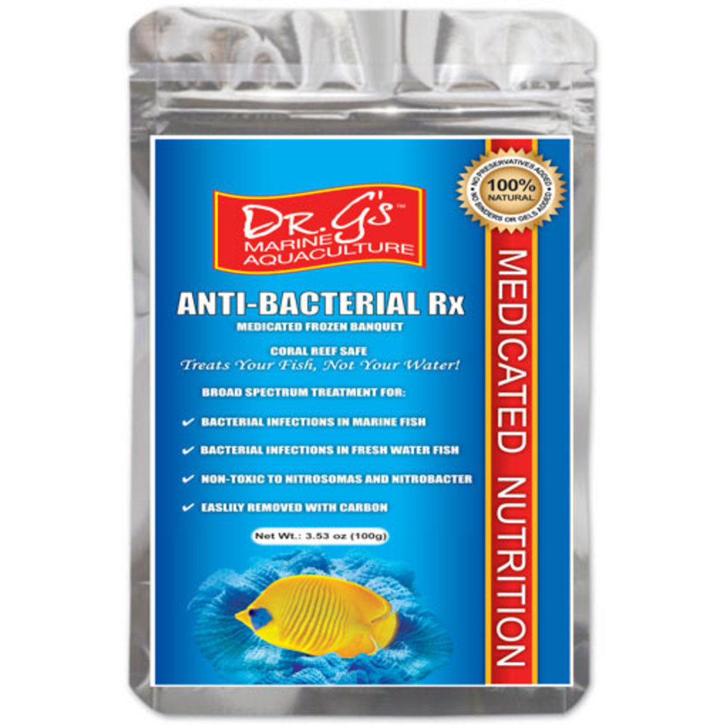 Dr. G's Marine Aquaculture Frozen Anti-Bacterial Food