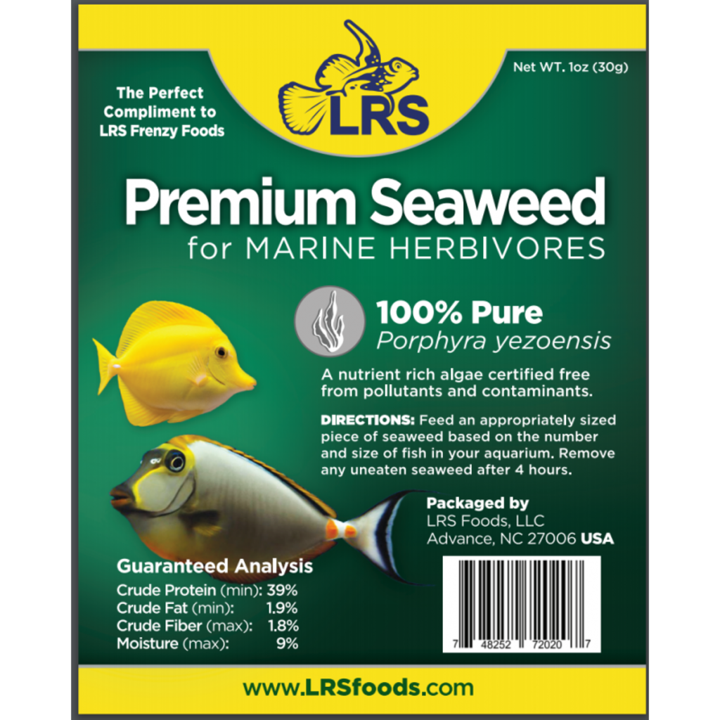 Larry's Reef Services Premium Seaweed Nori