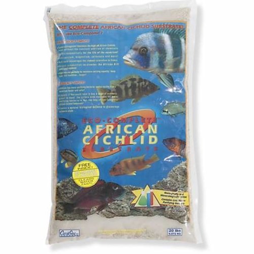 Caribsea, Inc. Caribsea Eco-Complete Cichlid White Sand Caribsea, Inc. Caribsea Eco-Complete Cichlid White Sand