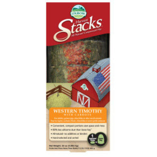Oxbow Harvest Stacks – Western Timothy with Carrots Oxbow Harvest Stacks – Western Timothy with Carrots