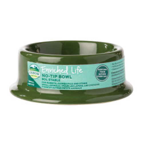 Oxbow Enriched Life No-Tip Small Animal Bowl Oxbow Enriched Life No-Tip Small Animal Bowl