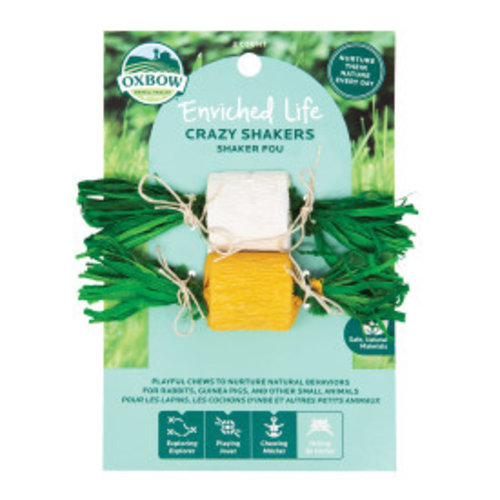 Oxbow Small Animal Enriched Life Crazy Shakers Oxbow Small Animal Enriched Life Crazy Shakers