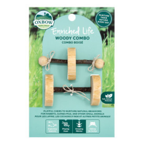 Oxbow Small Animal Enriched Life Woody Combo Oxbow Small Animal Enriched Life Woody Combo
