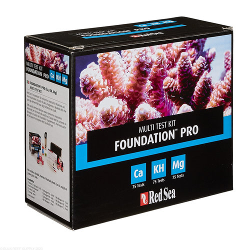 Red Sea Red Sea Reef Foundation Pro Multi Test Kit (Ca, KH, Mg) Red Sea Red Sea Reef Foundation Pro Multi Test Kit (Ca, KH, Mg)