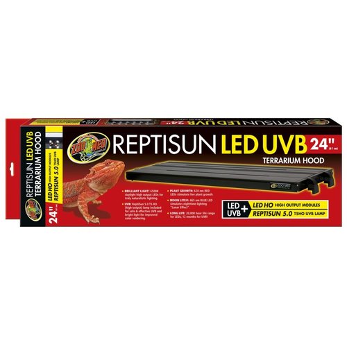 Zoo Med ReptiSun LED UVB Terrarium Hood Zoo Med ReptiSun LED UVB Terrarium Hood