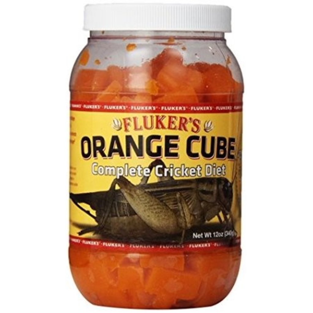 Fluker Orange Cube Complete Cricket Diet Reptile Supplement