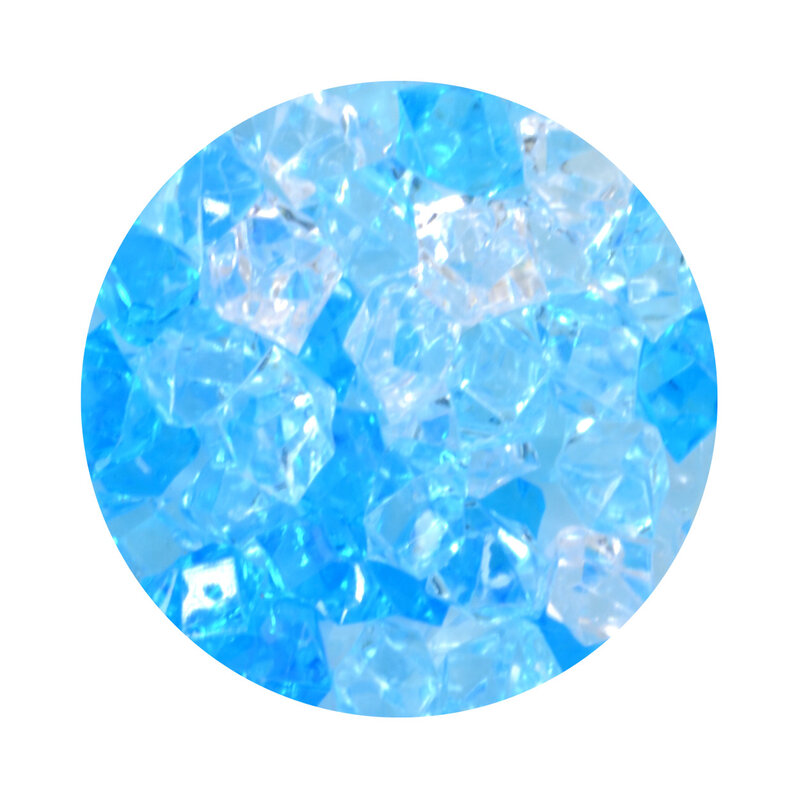 Aqua One Crystal Gems Acrylic Gravel -  Blue Ice - 5 oz (.31 lbs)