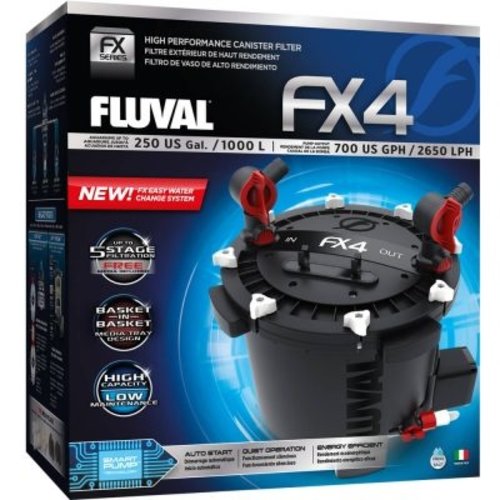 Fluval High Performance FX Series Canister Filter FX4 Fluval High Performance FX Series Canister Filter FX4