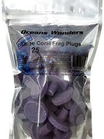 Oceans Wonders Frag Plugs Coralline Purple 25PK