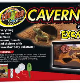 Zoo Med Cavern Kit with Excavator Substrate