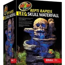 Zoo Med ReptiRapids LED Skull Waterfall