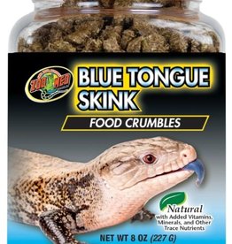 Zoo Med Blue Tongue Skink Food Crumbles 8oz