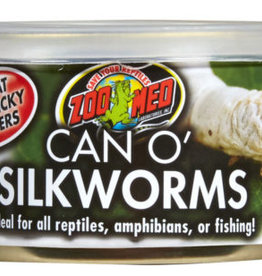 Zoo Med Can O' Silkworms 1.2oz