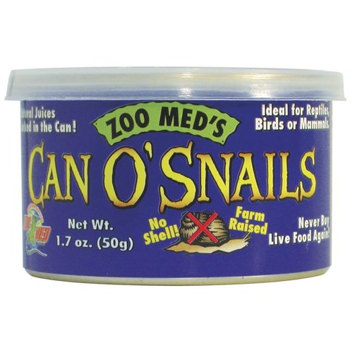 Zoo Med Can O' Snails 1.2oz Zoo Med Can O' Snails 1.2oz