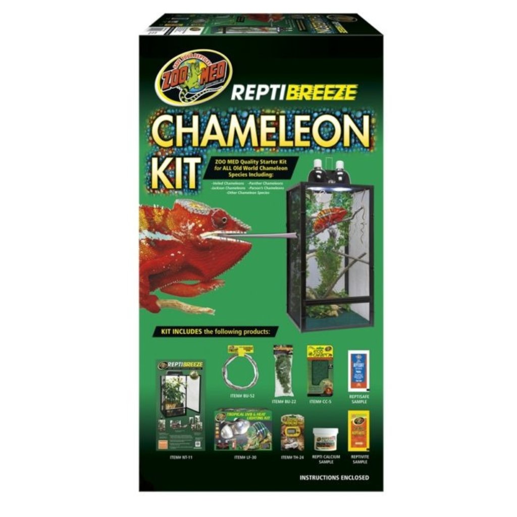 Zoo Med Repti Breeze Chameleon Kit (16"x16"x30")