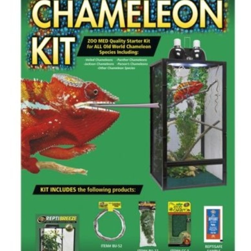 Zoo Med Repti Breeze Chameleon Kit (16"x16"x30")