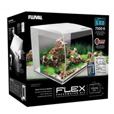 Fluval 15 Gallon Flex Aquarium Kit