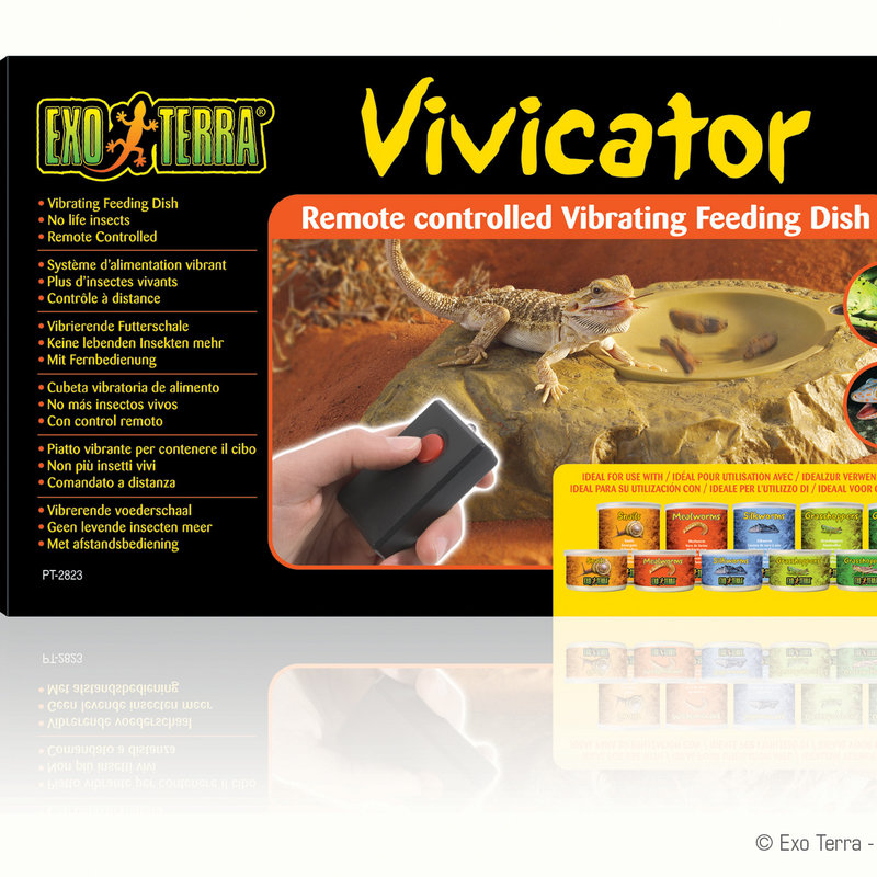 Exo Terra Vivicator Vibrating Food Dish