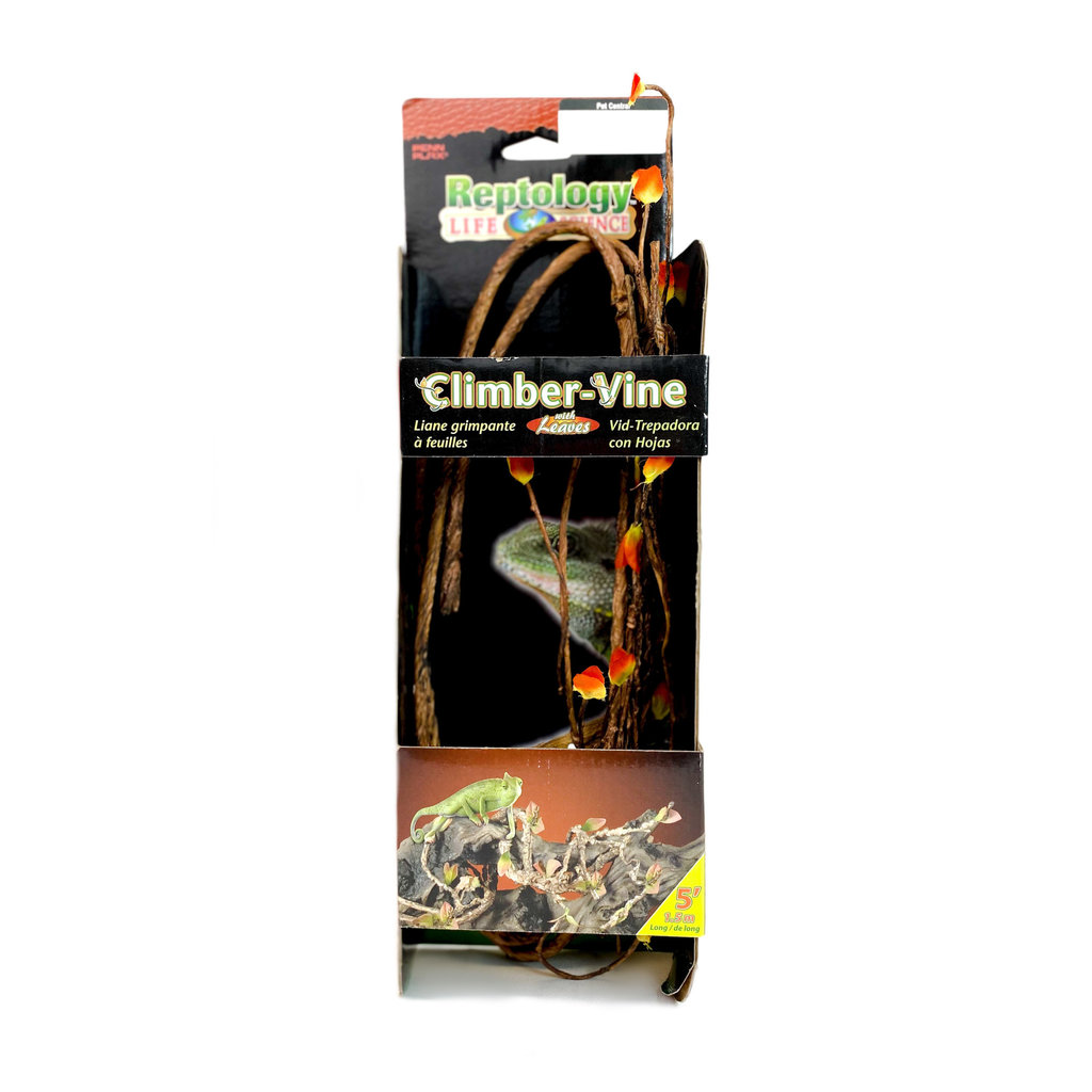 Penn Plax 3/8" Climber Vine with Leaves 5ft.