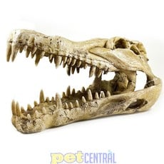 Penn Plax Gator Skull Cage Ornament