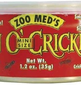 Zoo Med Can O' Crickets Mini Size 1.2oz