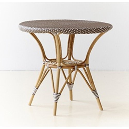 Affaire Danielle Cafe Table Round, 80cm, Cappucino with White Dot-Glass is optional code P9O80 Affaire Danielle Cafe Table Round, 80cm, Cappucino with White Dot-Glass is optional code P9O80