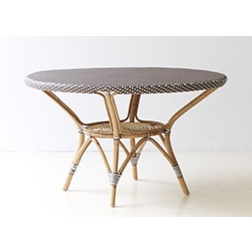 Affaire Danielle Dining Table, Cappucino with White Dot- Glass is optional code P9012 Affaire Danielle Dining Table, Cappucino with White Dot- Glass is optional code P9012