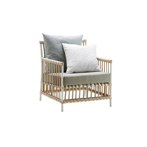 Exterior Caroline Lounge Chair - Excl cushion - Exterior - Dove White Exterior Caroline Lounge Chair - Excl cushion - Exterior - Dove White