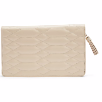 Caroline Large Jewelry Portfolio Ivory Caroline Large Jewelry Portfolio Ivory