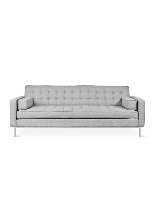Spencer Sofa Stainless Base Direct Furniture Modern Home