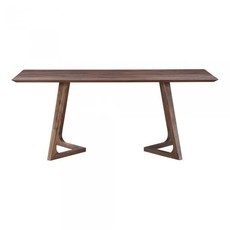 Moe's Home Collection Godenza Dining Table Rectangular Walnut