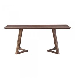 Moe's Home Collection Godenza Dining Table Rectangular Walnut