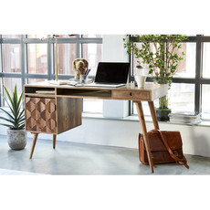 Moe's Home Collection O2 Desk Brown