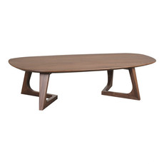 Moe's Home Collection Godenza Coffee Table Small Walnut