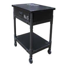 Moe's Home Collection Soho 1 Drawer Cabinet Black