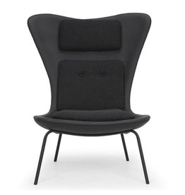 Nuevo Living Barlow Occasional Chair Black