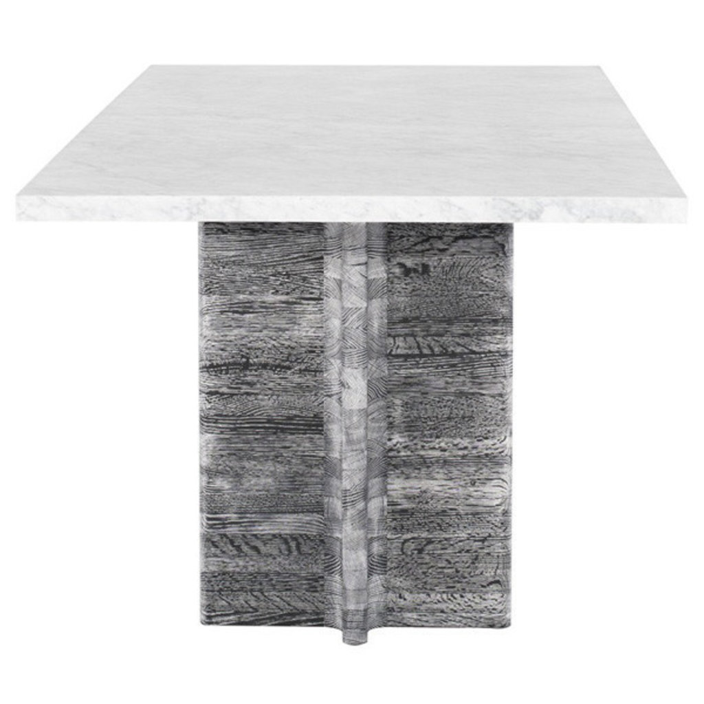 Nuevo Living Foundry Dining  Table White