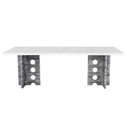 Nuevo Living Foundry Dining Table White