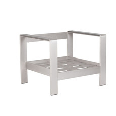 Zuo Modern Cosmopolitan Chair Frame Aluminum
