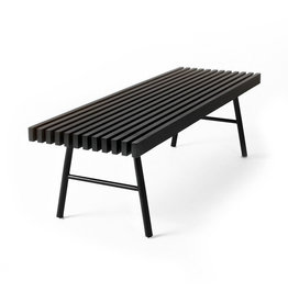 Gus Modern Transit Bench Ash Black/Black Powder Coat