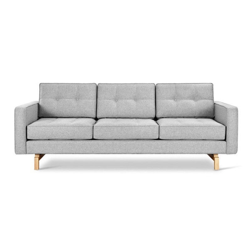 Gus Modern Jane 2 Sofa Bayview Silver