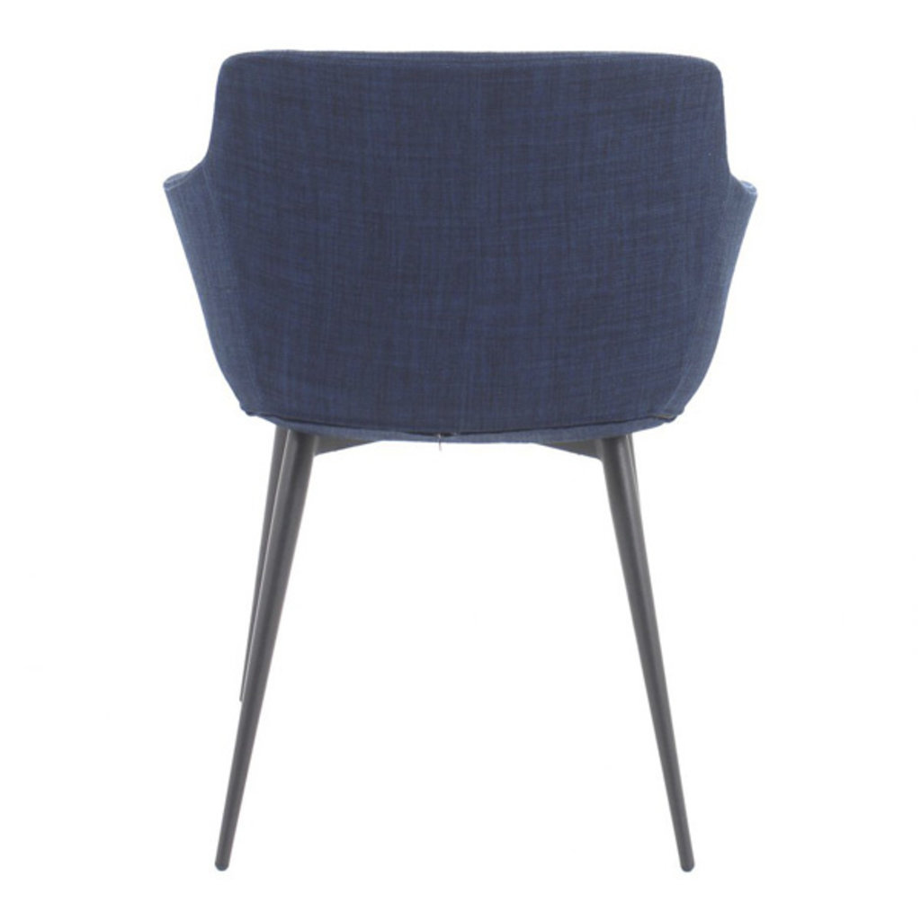 Moe's Home Collection Ronda Arm Chair Blue-M2