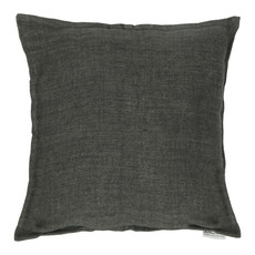 Moe's Home Collection Lemmy Linen Charcoal Pillow 20X20
