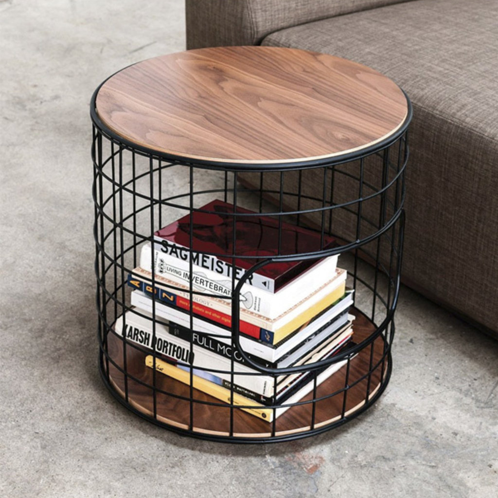 Gus Modern Wireframe End Table