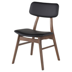 Scott Dining Chair Walnut/ Black