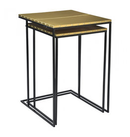 Moe's Home Collection Rivet Nesting Tables Set of 2