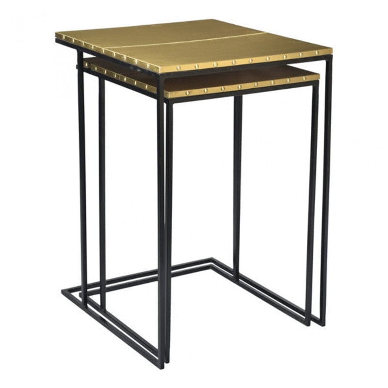 Moe's Home Collection Rivet Nesting Tables Set of 2