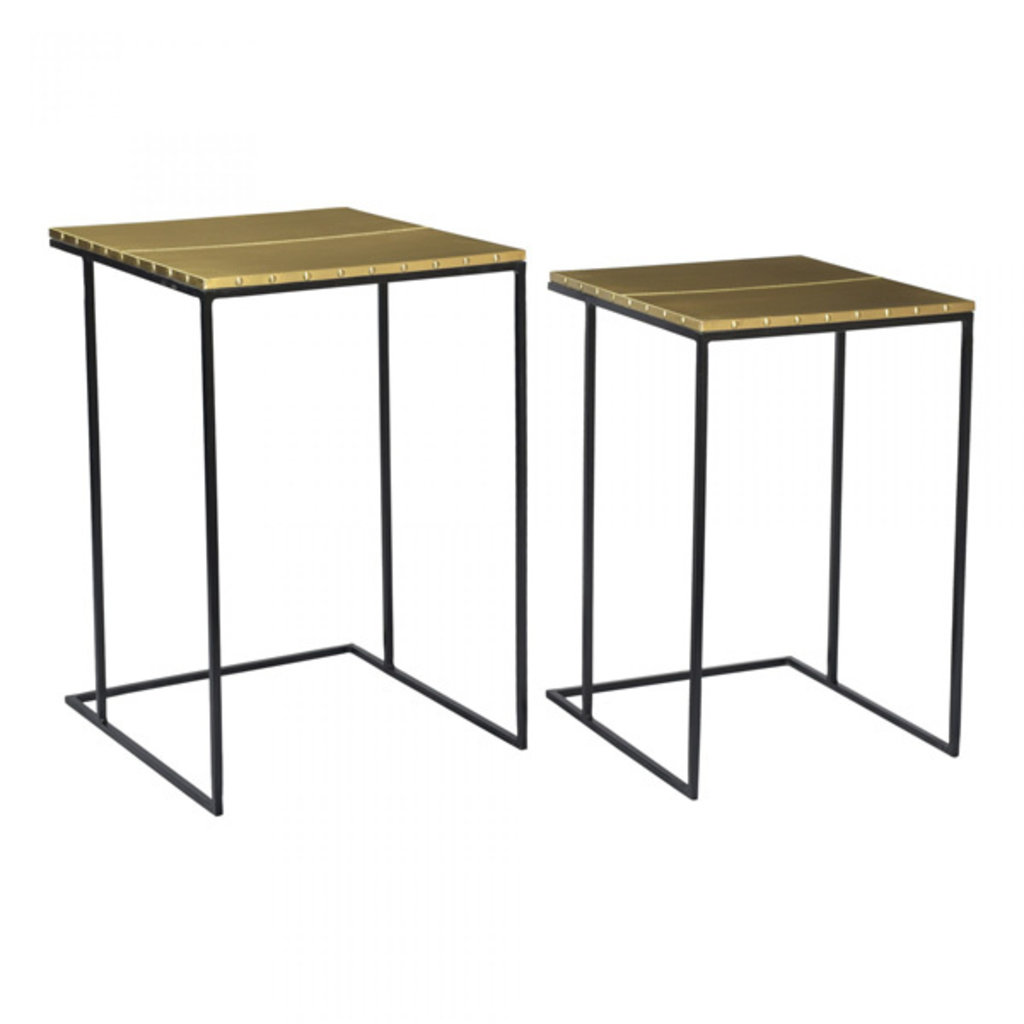 Moe's Home Collection Rivet Nesting Tables Set of 2